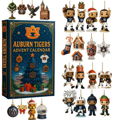 2025 AUBURN TIGERS FOOTBALL ADVENT CALENDAR
