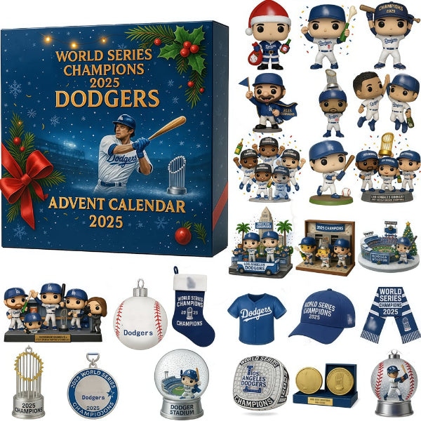 🏆 2025 World Series Champions Dodgers Advent Calendar – Limited Edition