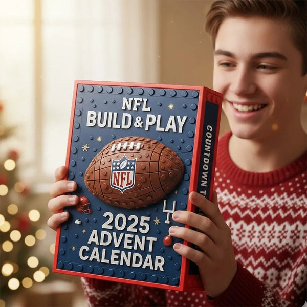 🏈 2025 NFL All Team Football Set Advent Calendar 🎄