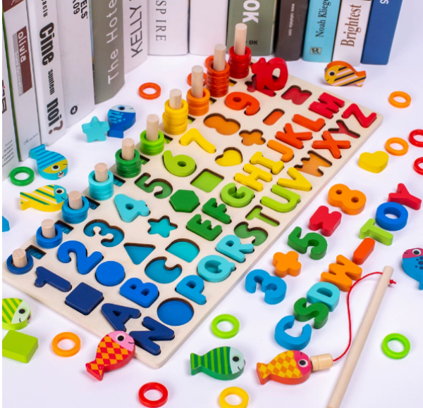 Woods™ | Develop Skills – Montessori Wooden Activity Board