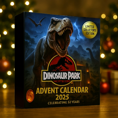 Dinosaur Park 32nd Anniversary Advent Calendar – 2025