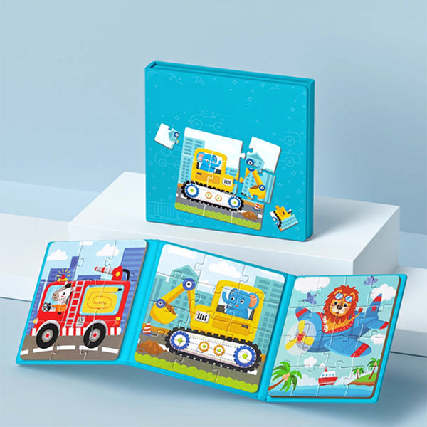 Children's Magnetic Building Book