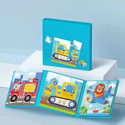 Children's Magnetic Building Book