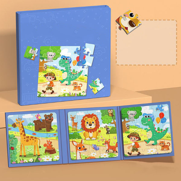 Children's Magnetic Building Book