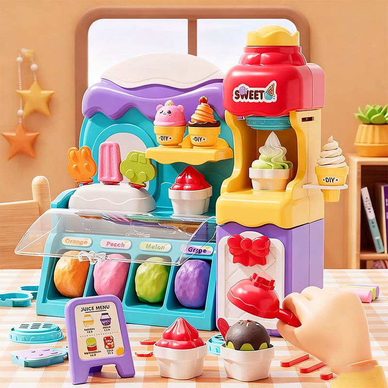 🍦 DIY ICE CREAM PLAY DOUGH