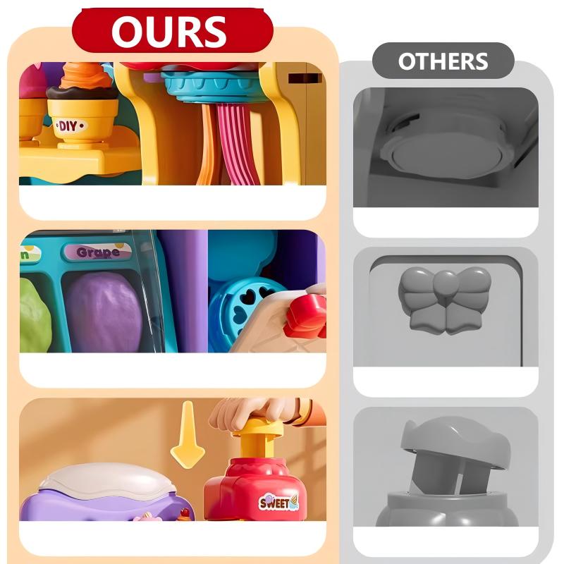 🍦 DIY ICE CREAM PLAY DOUGH