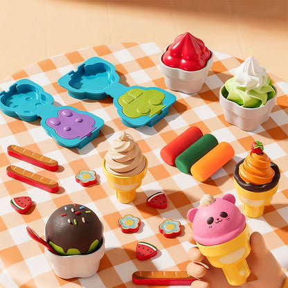 🍦 DIY ICE CREAM PLAY DOUGH